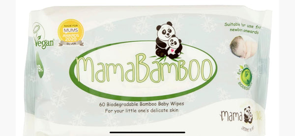 100% Compostable Bamboo Baby Wipes - Single Packs