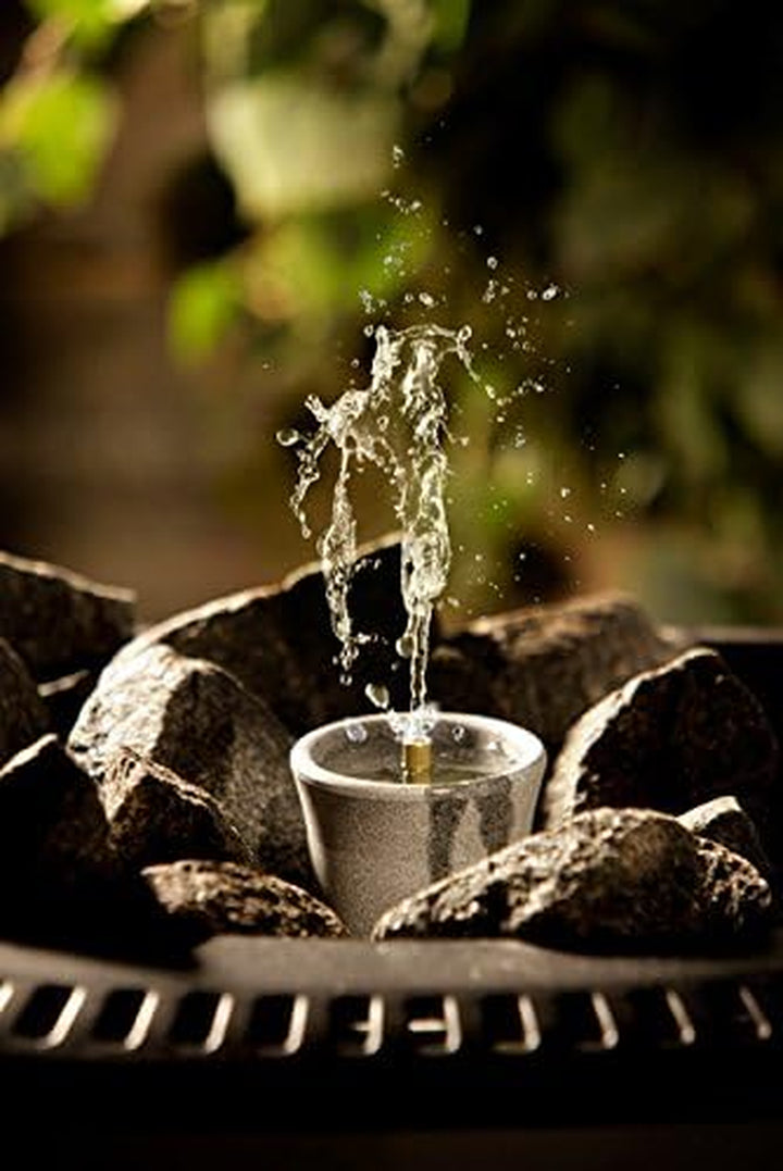 Design Sisukas Grey Soapstone Sauna Fountain