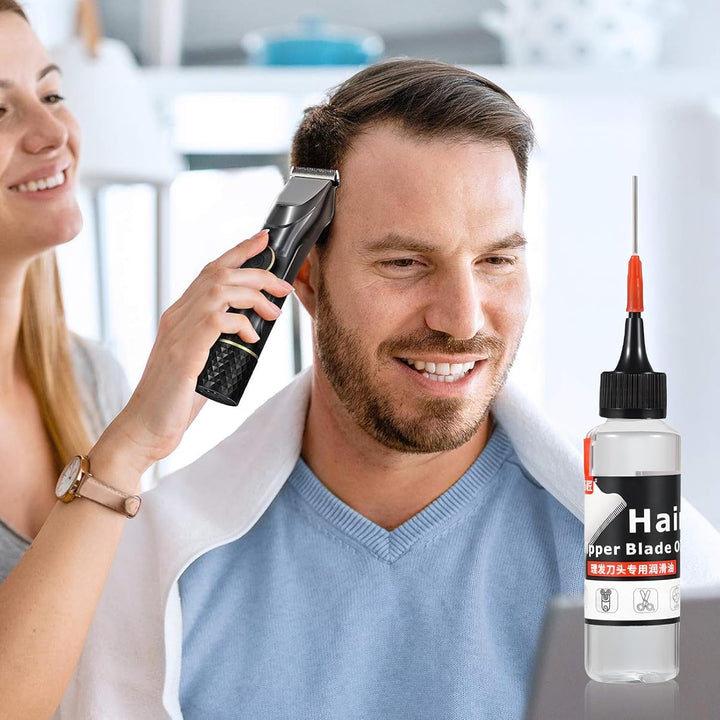 3 Pcs Hair Clipper Oil,Machine Oil,Shaving Oils,Hair Clippers Blade Lubricating Oils,60Ml/Bottle,For Blade Corrosion,Clippers, Trimmers,Rust Prevention
