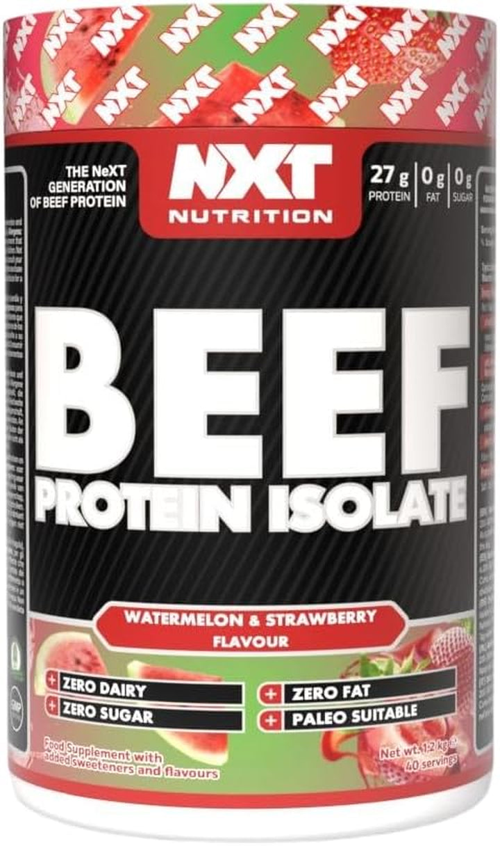 Beef Protein Isolate Powder - Protein Powder High in Natural Amino Acids - Paleo, Keto Friendly - Dairy and Gluten Free - Muscle Recovery | 1.2Kg (Pineapple)
