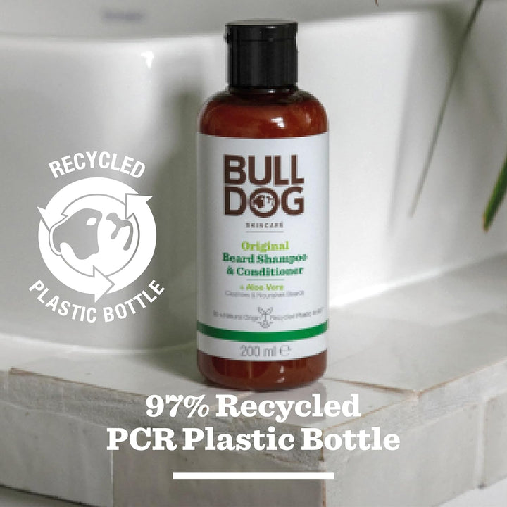 Skincare Original Beard Shampoo & Conditioner, Men'S Grooming, Beard Moisturiser for Softer, Supple Beards, 200Ml