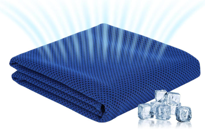 Pack of 5 30 X 80 Cm Cooling Towels, Polyester Fibre Cooling Towel, Cooling Towel Set, Cooling Towel Set for Camping, Hiking, Yoga, Golf, Travel