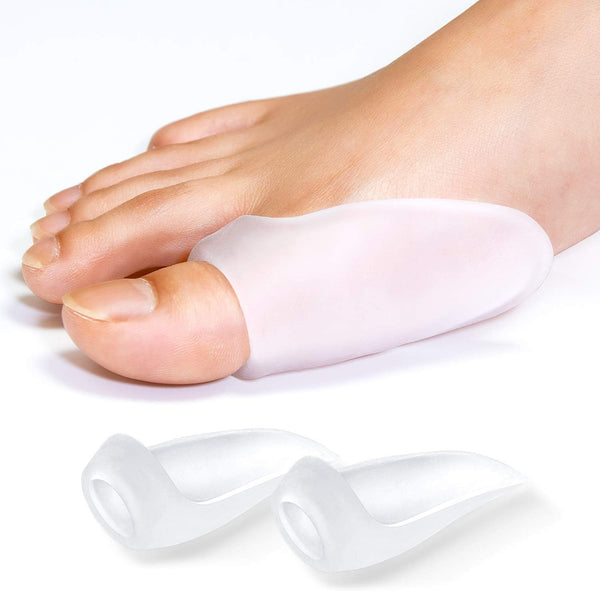 Gel Bunion Protector Shield, 10 Pack of Bunion Pads and Cushions, Bunion Guard for Big Toe, Relieve Foot Pain from Friction, Rubbing and Pressure