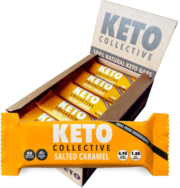 Keto Bars 15X40G | 2G Net Carbs | Keto Snacks | High Fibre | Natural Ingredients | Source of Protein | Low Carb Snacks | Gluten Free | Vegan | Made in the UK | No Artificial Sweeteners
