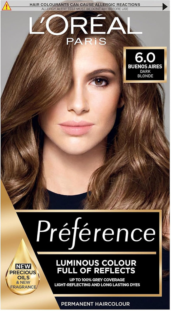 Paris Permanent Hair Colour, Long-Lasting Shine and Intense Colour, for up to 8 Weeks, Preference Vivids (Colorista), Bright Red 8.624, X1 Pack