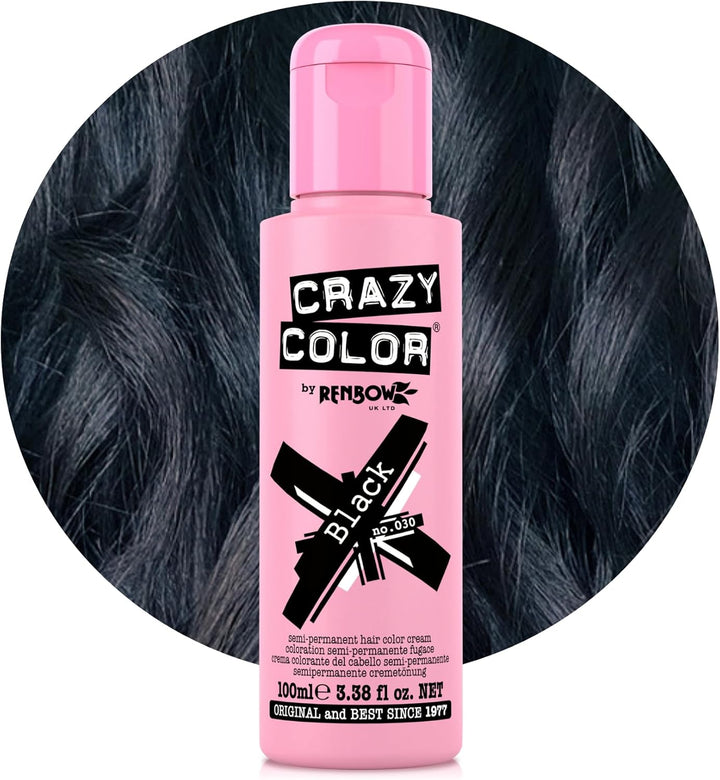 Vibrant Vermillion Red Semi-Permanent Hair Dye. Highly Pigmented Scarlet Red Conditioning & Oil Nourishing Vegan Formula | No Bleach or Ammonia | 100Ml