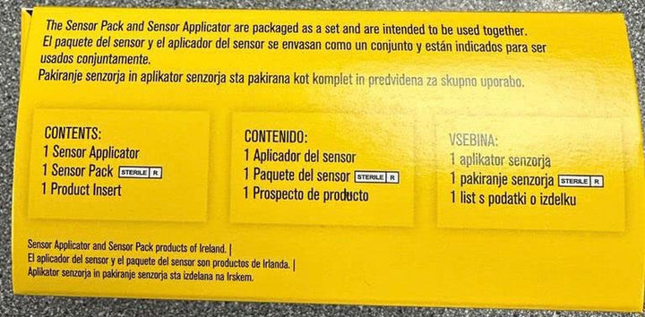 Freestyle Libre 2 Sensor Pack of 2 for Diabetes Monitoring CGM for UK, White