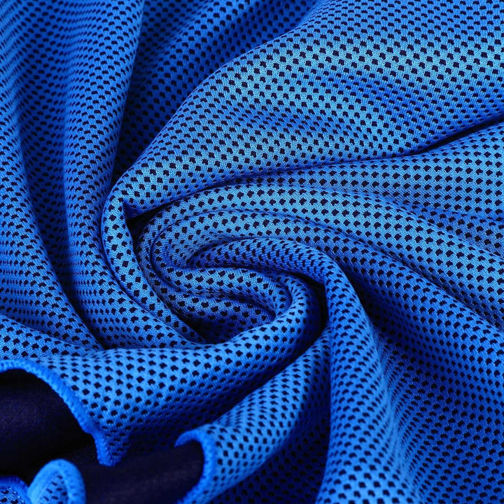 All in One Ice Cool Smart Towel Instant Cooling Technology Suitable for Sensitive Skin 100Cms X 30Cms (Black)