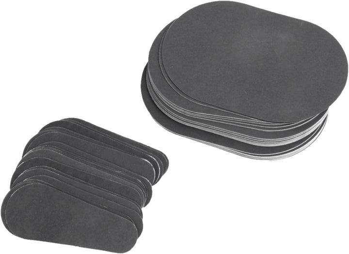 Ultra-Fine Nano Sand Hair Remover, 80-Pack Exfoliating Abrasive Paper Pads for Facial and Body Hair Removal