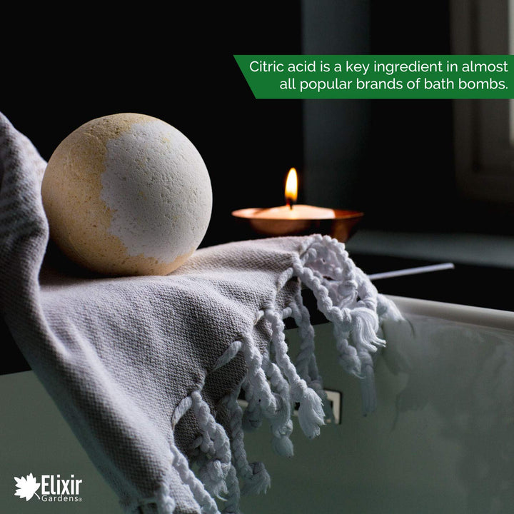 Pure Citric Acid | 10Kg | Anhydrous Fine | for Use with Bath Bombs, Cleaning, Descaling, Preservative, Cooking, Nutrient, Elderflower, Food Grade | Available Quantities 250G - 25Kg