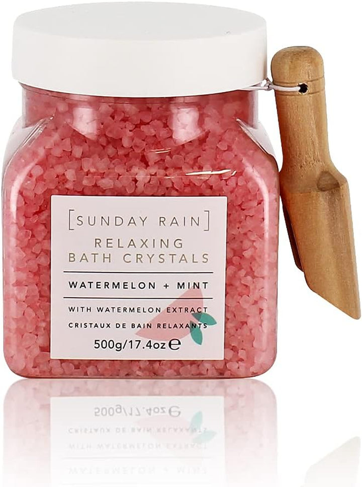 Luxury Nourishing Bath Crystals, Vegan & Cruelty-Free with Vitamin Rich Acai Berry Extract & Natural Sea Salts, 500G