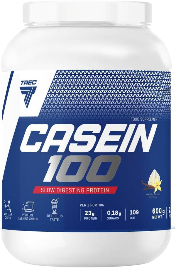 100% Micellar Casein Protein Powder Vanilla 600G – Slow-Release, Anti-Catabolic, Ideal for Muscle Growth & Recovery Casein protein, Slow-digesting protein, Protein supplement, Protein powder, Muscle recovery protein, Fitness protein, High protein, Natural