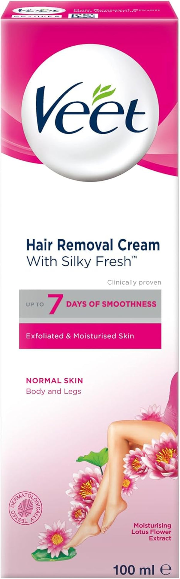 Hair Removal Cream Normal Skin Lotus Milk & Jasmine Fragrance, 100 Ml (Pack of 1),Other