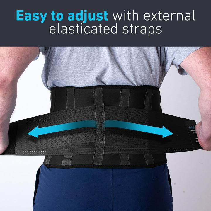 Premium Back Support Belt, Back Brace, Lumbar Support Belt, Lower Back Support for Men and Women, Back Braces for Lower Back Pain, Sciatica Pain Relief Products (L)