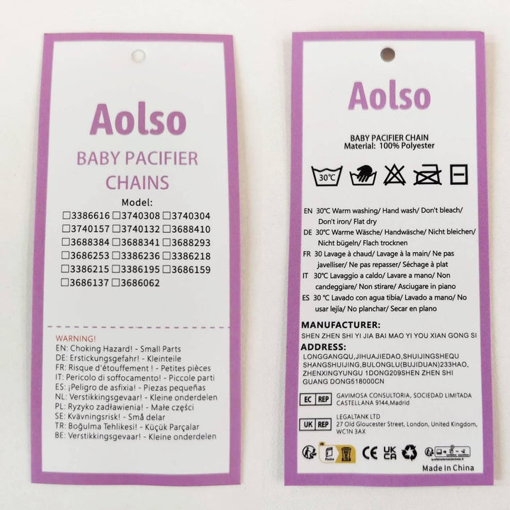 Dummy Clips Baby Pacifier Chain, 4 Pcs Baby Dummy Pacifier Chain with 4Pcs Clip Adapter, Silicone Ring Adapter, Soother Chain Holder Straps Teething Clips for Baby Teething Toys