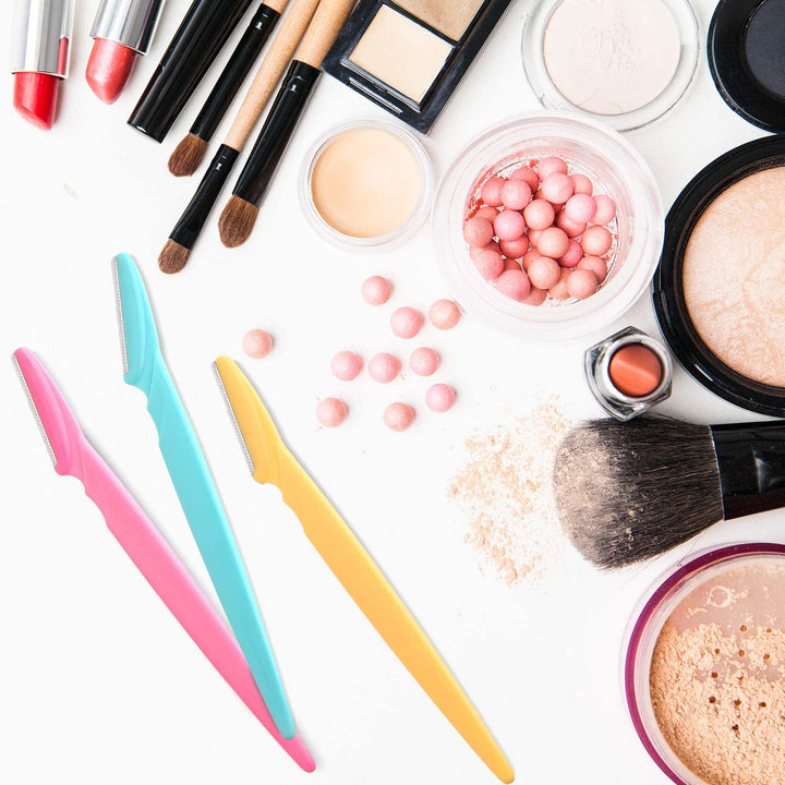 20Pieces Eyebrow Razor Face Razor Shaper for Precisely Triming and Shaping Facial Hair Women'S Trimmer Shaving Grooming Kit