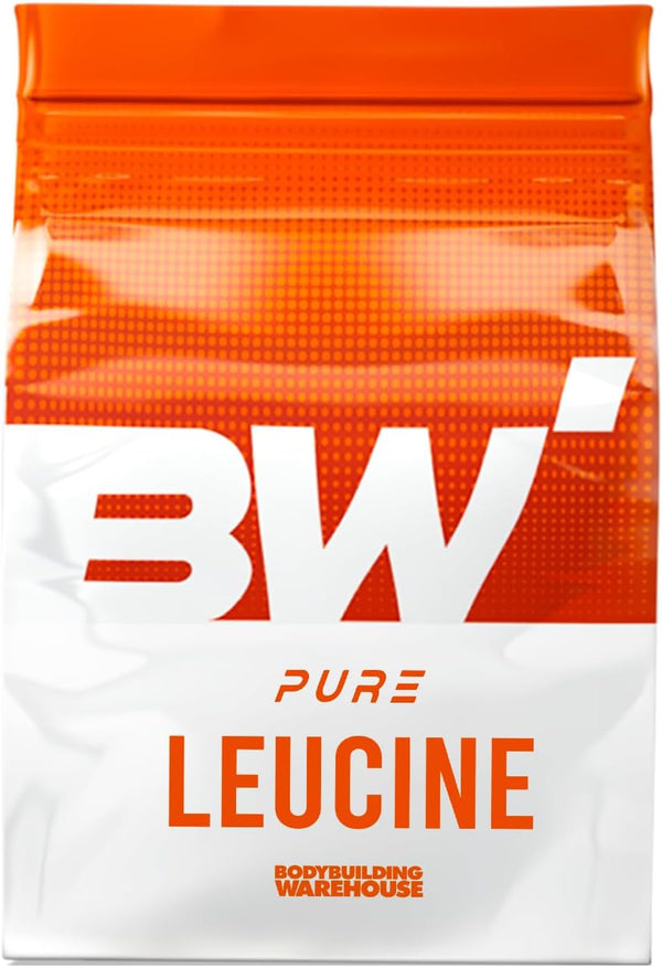 , Pure Instantised Leucine Powder, Essential Branched Amino-Acid, Helps Muscle Growth (500G)