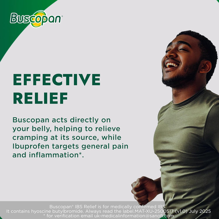 , Targets the Source of Belly Pain, Cramps & Discomfort, Starts to Work in 15 Minutes, 20 Tablets, Relief from Stomach Pain, Cramps & Discomfort