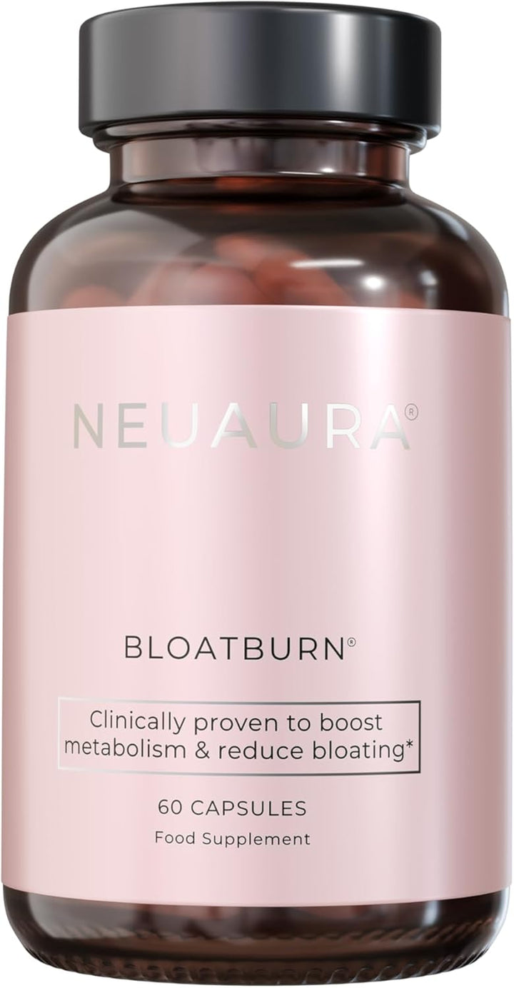 Bloatburn Supplement - Bloating and Digestion Support, All-Natural Ingredients, 60 Capsules, 1 Month Supply for Menopause Wellness - Vegan & Gluten Free