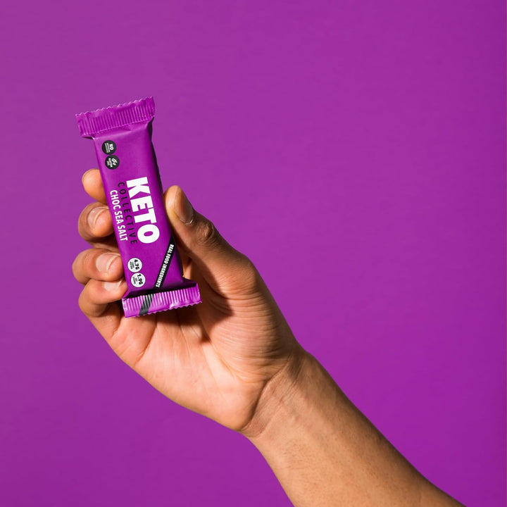 Keto Bars 15X40G | 2G Net Carbs | Keto Snacks | High Fibre | Natural Ingredients | Source of Protein | Low Carb Snacks | Gluten Free | Vegan | Made in the UK | No Artificial Sweeteners