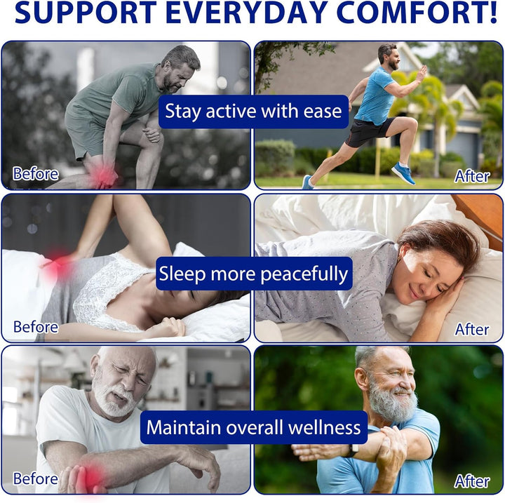 Neuropathy Nerve Relief Cream,Max Strength No-Mess Topical Pain Reliever for Toes, Feet, Fingers, Hands, Legs & Arms, 4.23Oz