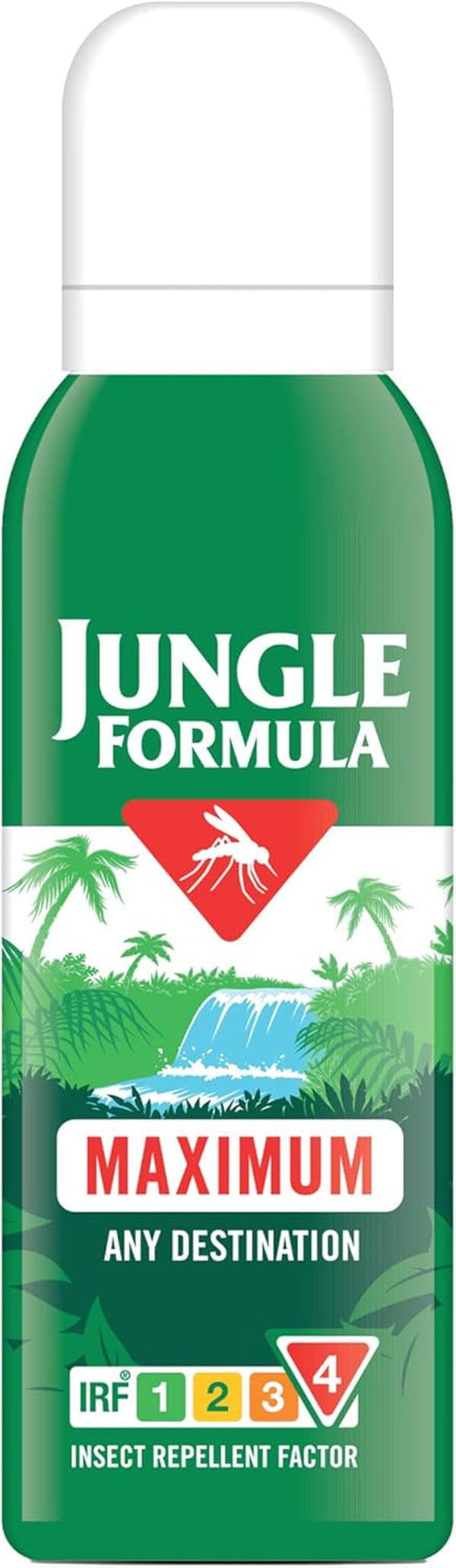 Maximum Strength Insect Repellent Aerosol Spray (125Ml - 50% DEET) - up to 9 Hour Protection against Mosquitoes, Ticks & Biting Insects - Mosquito Repellent for Travel & Domestic Use