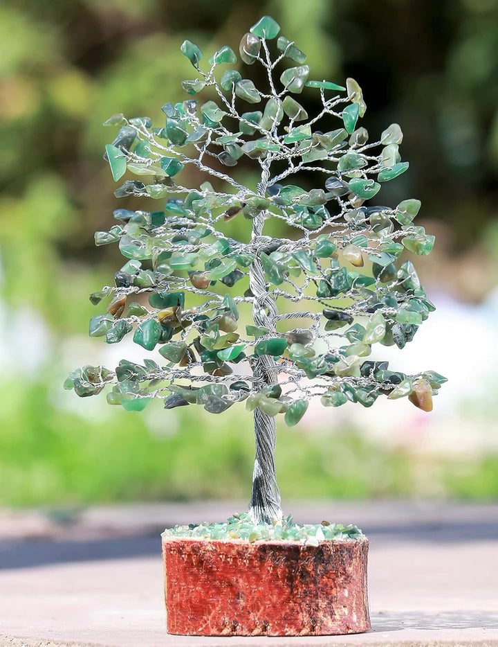 7 Chakra Healing Crystal Tree of Life Handmade Feng Shui Crystal Tree for Good Luck Positive Energy Wealth Reiki Healing Gifts for Women and Mum Birthday Home Decor & House Warming Gift