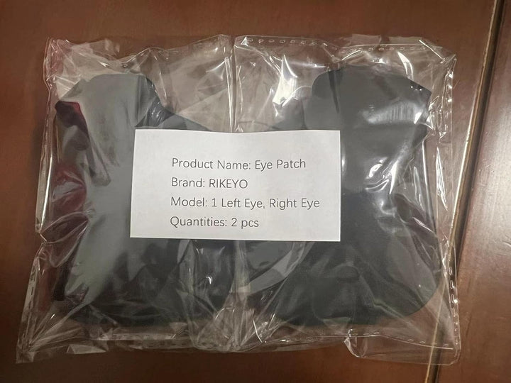 2 Pcs 3D Eye Patches for Adults and Kids, Adjustable Medical Eyepatch for Right or Left Eye,One Eye Cover for Amblyopia Lazy Eye,Pirate Costume