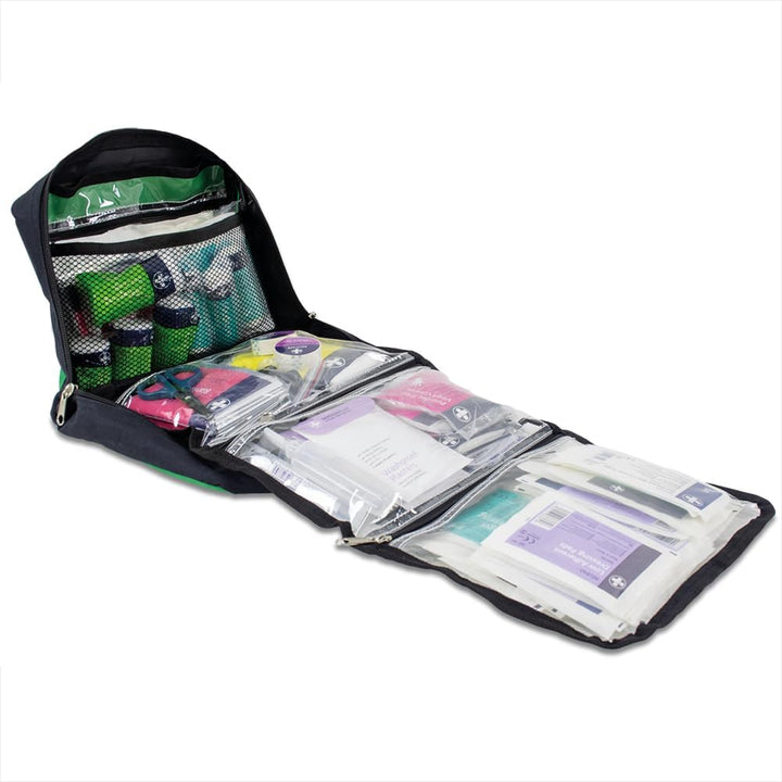 First Aid Kit Bag - 309 Piece Survival Kits - Safety Essentials for Travel Car Home Camping Work Hiking,Green