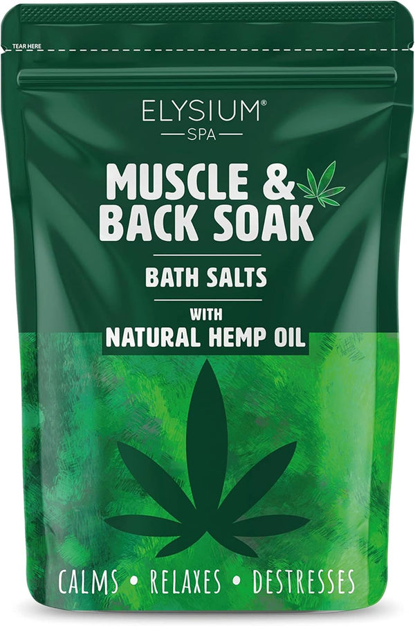 Muscle & Bath Soak with Hemp Oil
