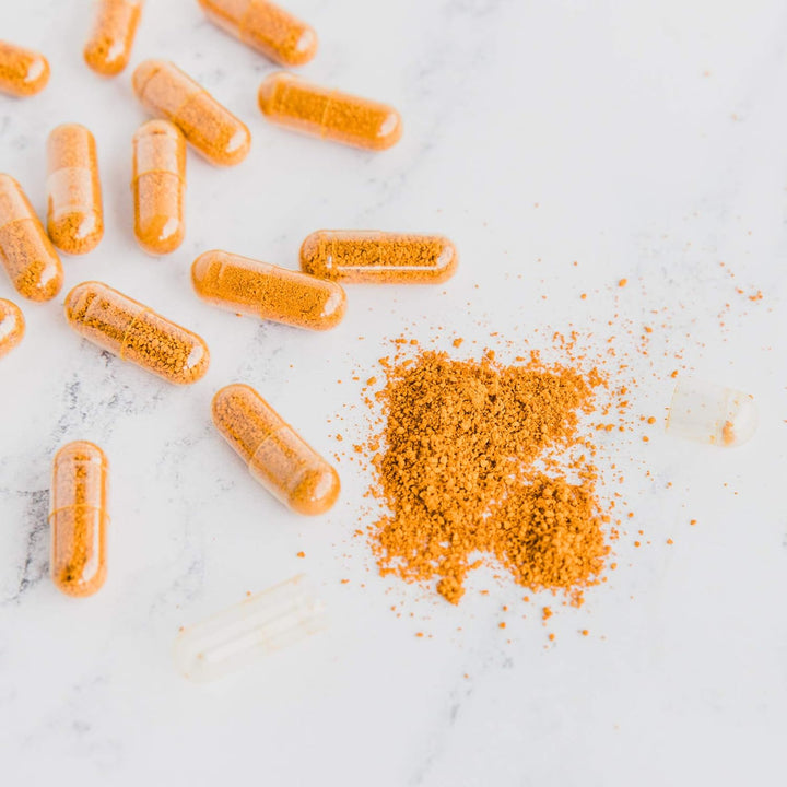 Curcumin 95 + Bioperine® by LLS | High Strength Turmeric Curcumin Capsules Containing 96.9% Curcuminoids and Black Pepper Extract | 500Mg X 60 Veg Capsules | Made in UK under GMP/BRC License