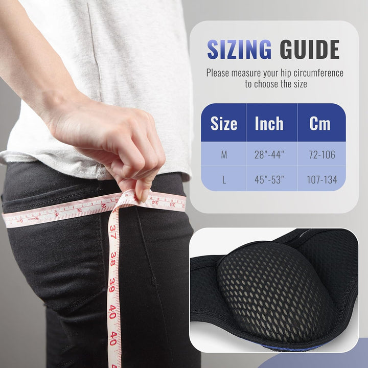 Hernia Belt Truss for Men and Women Left or Right Side Supportive with Removable Compression, Femoral, Comfortable Adjustable Waist Strap Guard