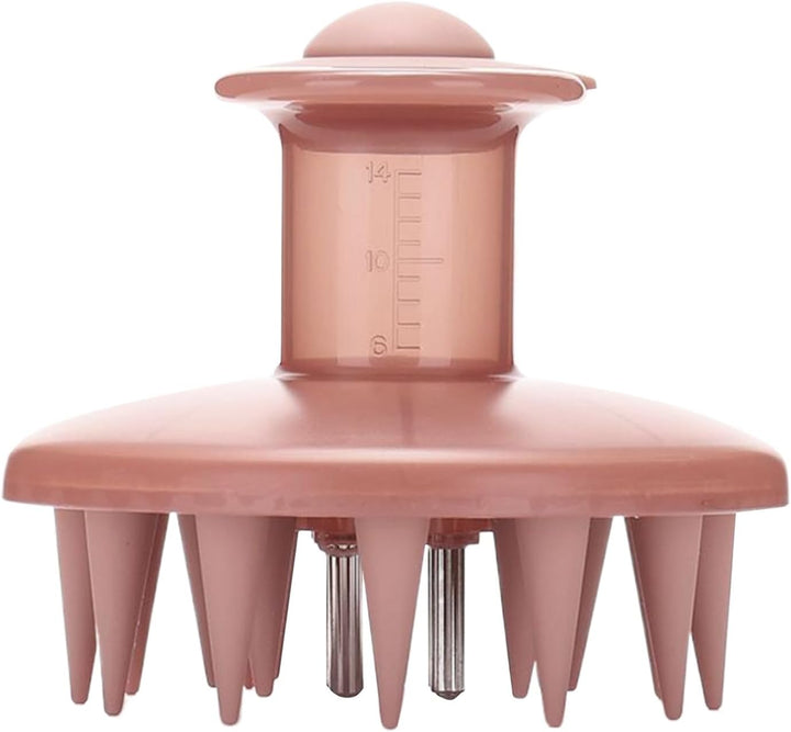 Hair Oil Applicator - Silicone Root Comb Applicator | 3.3 Inch Squeeze Hair Oils | Massage Basting Comb Dispenser Follicle Care Root Brush for Healthy Loss