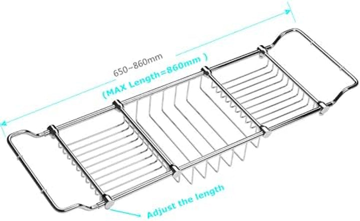 Bathtub Caddy Trays Solid Brass Chrome Polished