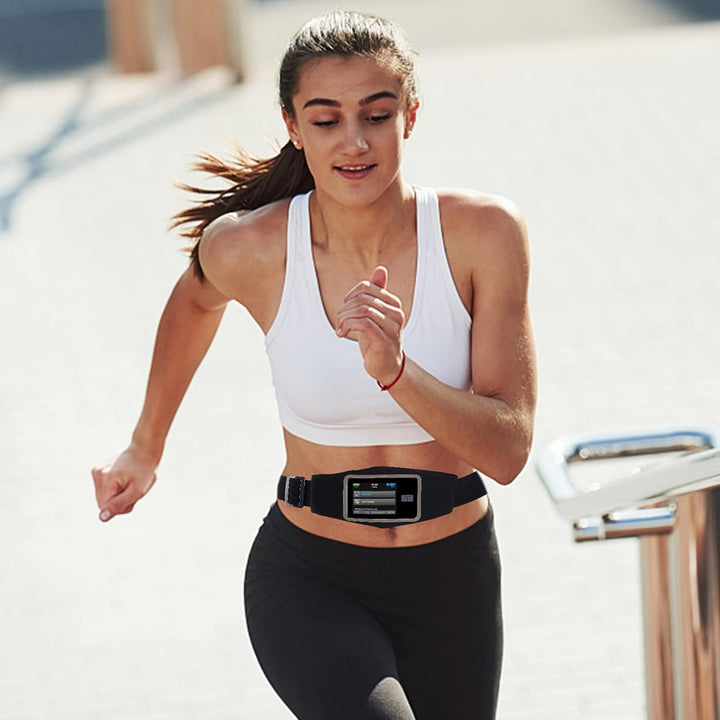 Insulin Pump Belt,Insulin Pump Holder,Hold CGM Receiver Insulin Pumps Blood Glucose Meters & Test Strips,Running or Travel Diabetes Accessories,Adjustable Waist Band Belt for Adult Men Women (Black)