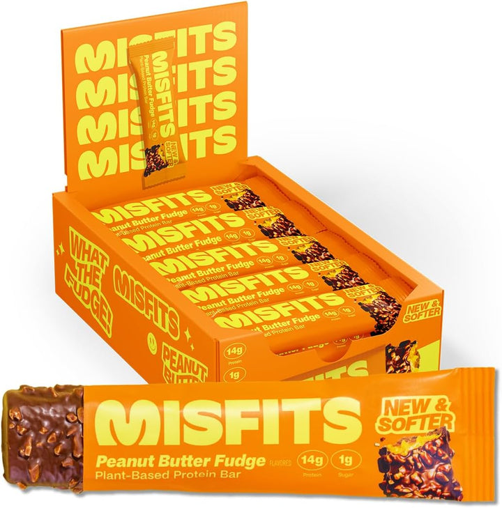 Vegan Protein Bars - Updated Recipe | Low Sugar & Carb, High Fibre Snacks | Variety Pack of 12 (4 Flavours)