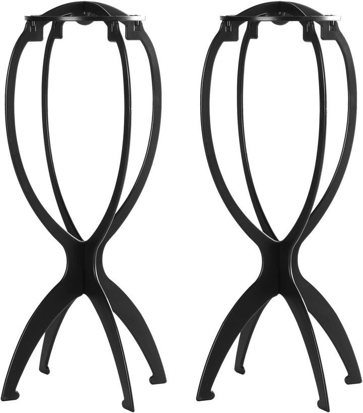 Short Wig Stand, Wig Head for Short Hair, Display Stands, 2 Pack