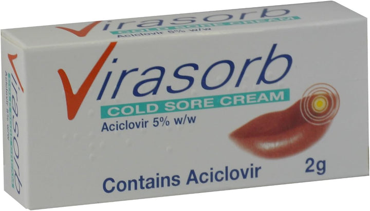 2 X  2G 5% Cold Sore Cream (2 Packs)
