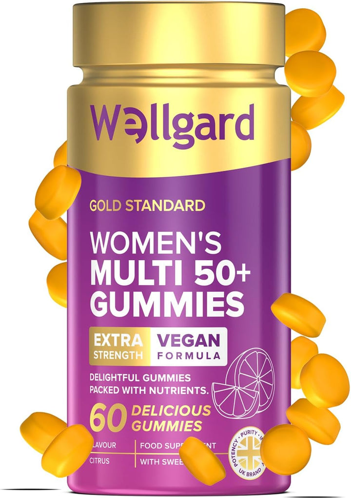 Vegan Apple Cider Vinegar Gummies, Gold Standard 1000Mg ACV Gummies with Vitamin C, Chromium and Pomegranate, Non-Gmo, Gluten-Free & Gelatine-Free