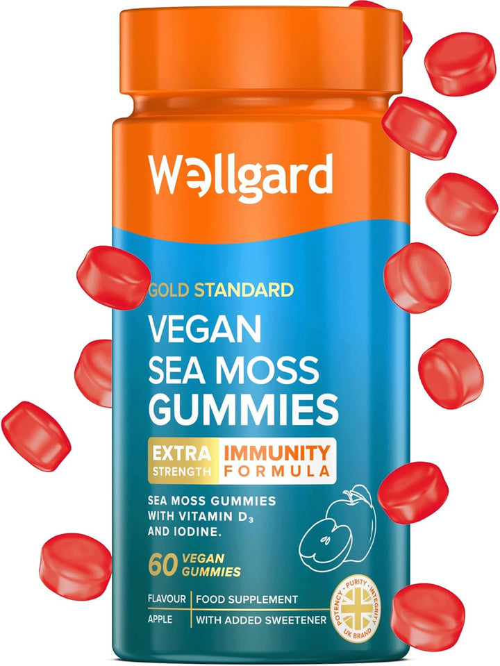 Vegan Apple Cider Vinegar Gummies, Gold Standard 1000Mg ACV Gummies with Vitamin C, Chromium and Pomegranate, Non-Gmo, Gluten-Free & Gelatine-Free