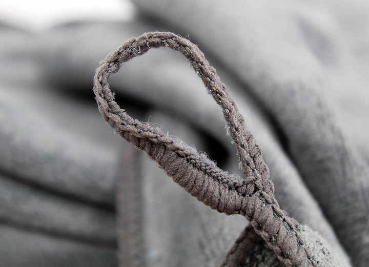 Premium Microfibre Face Cloths/Flannels/Washcloths - Pack of 6-30X30Cm - 300GSM : Super Soft, Extra Thick & Highly Absorbent : Sensitive Skin, Makeup Removal & Facial Cleansing (Grey)