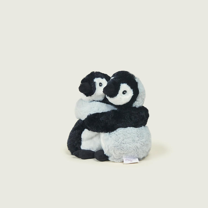 Warm Hugs Penguin Microwavable S with French Dried Lavender Scent, Fully Heatable Cuddly Toy for Anxiety and Pain Relief