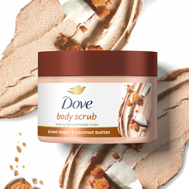 Scrub Brown Sugar & Coconut Butter for Silky Smooth Skin Body Scrub Exfoliates & Restores Skin'S Natural Nutrients 298Ml
