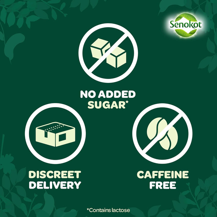 7.5Mg 20 Tablets - Natural Senna Fruit Laxative for Constipation Relief, Effective Overnight