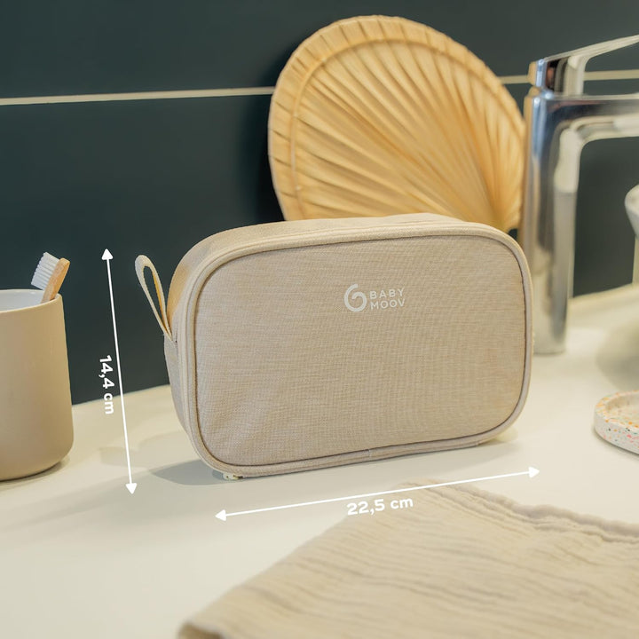 Baby Grooming Kit, Baby Nail Kit, Baby Healthcare Kit, 9 Baby Essentials for Newborn, Sand