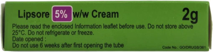 Cold Sore 5% W/W Cream 2G