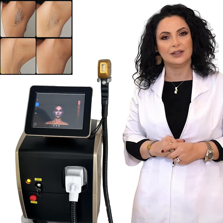 2025 3 Wavelength Diode Laser, Permanent Hair Removal, Painless Cooling, Alejandrit, 808Nm755Nm1064Nm