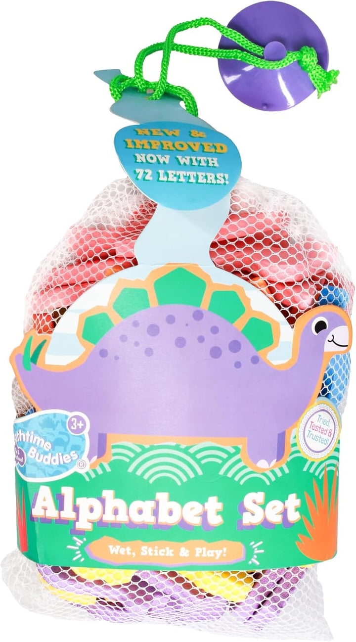 Alphabet Set, Toddler Bath Toys, Kids Toys , Bath Letters, 3+ Years, Multicoloured, 72 Letters