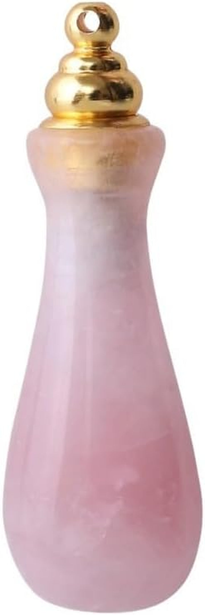 Crystal Semi-Precious Stone Perfume Bottle - Essential Oil Aromatherapy Pendant Accessory