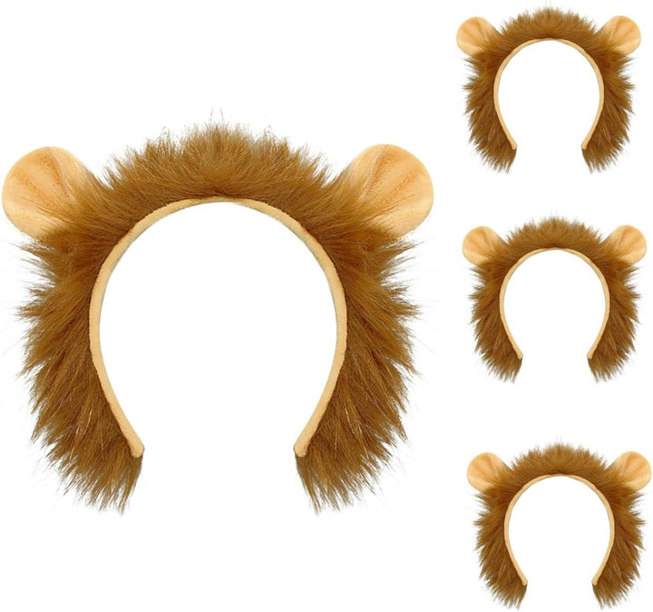 Animal Ears Headband - Reindeer Antlers for Christmas & Halloween, Dark Brown